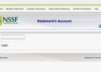 How to access your NSSF statement online