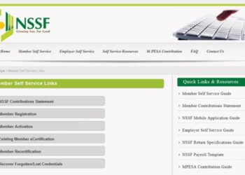 How to register for the online NSSF portal