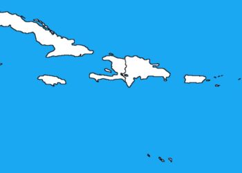 Caribbean countries by their population