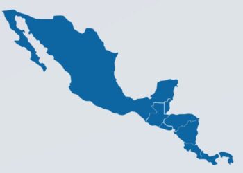 Central American countries by their population