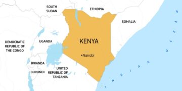 Counties in Kenya (capitals, area sizes and populations)