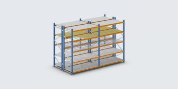 Types of warehouse shelving systems