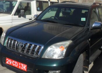 Diplomatic number plates in Kenya