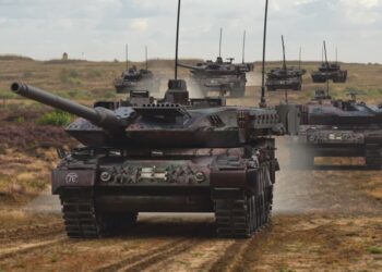 Top 20 largest fleets of combat tanks in the world