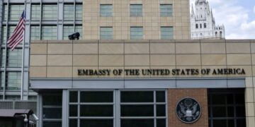 Top 20 countries with the most embassies in the world