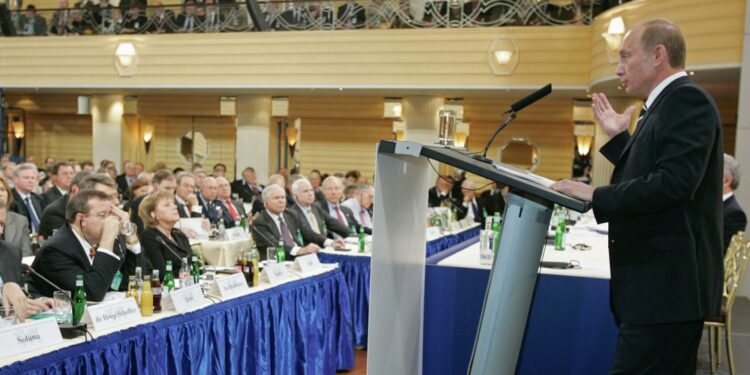 Munich speech by Vladimir Putin