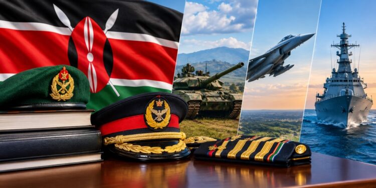 Tonje Rules in the Kenya Defence Forces (KDF)