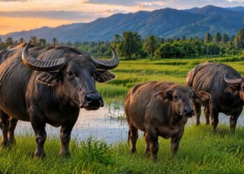 Water buffalo domestication